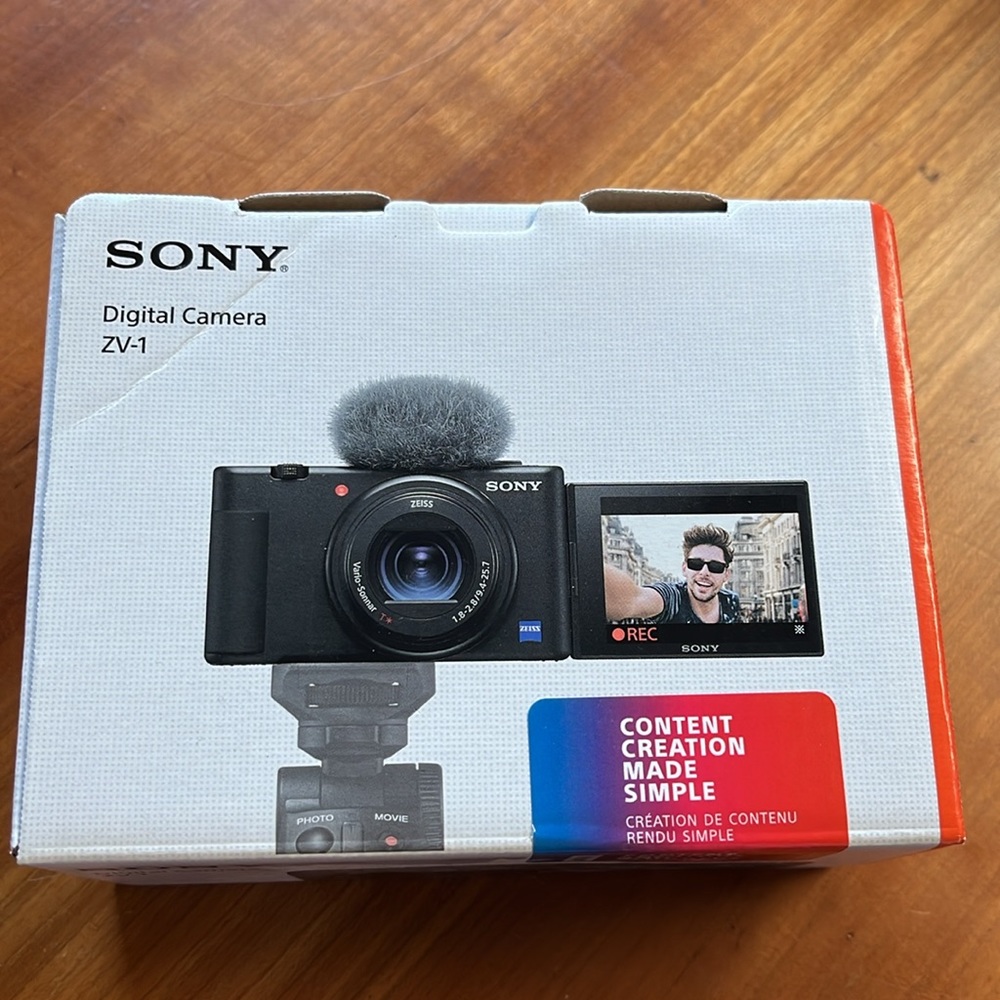 Sony ZV-1 vlogging Camera